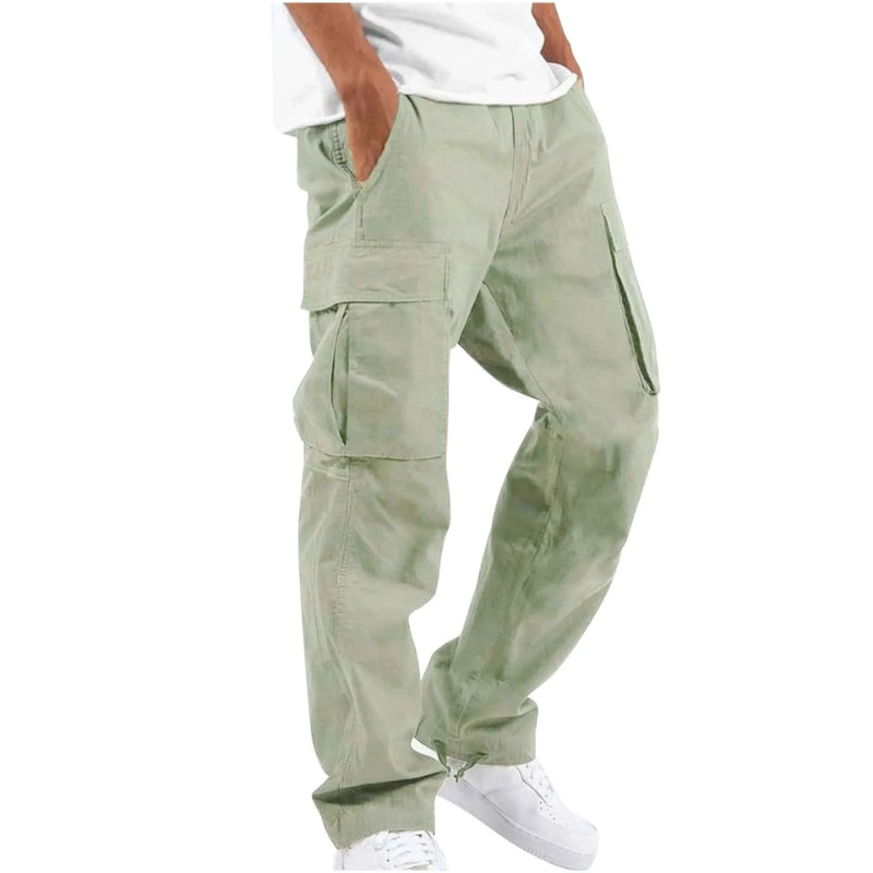 Edson | Pantalon Contemporain à Jambe Droite pour Homme