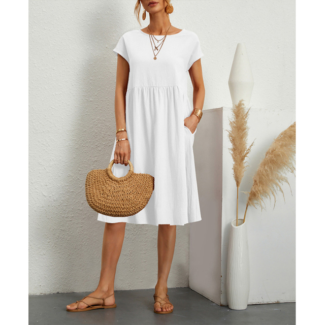 Josslyn | Robe Midi Florale Aérée pour Femmes