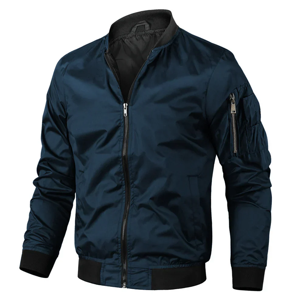 Edric | Blouson Bomber Zippé au Style Décontracté pour Homme
