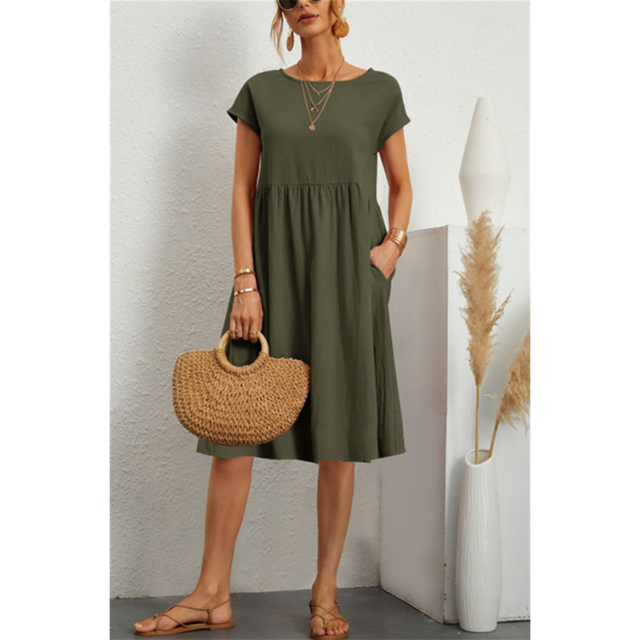 Josslyn | Robe Midi Florale Aérée pour Femmes