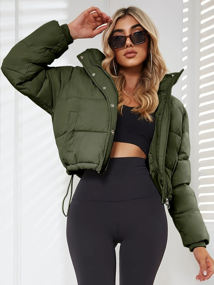 Izabella | Veste courte de transition avec capuche pour femme