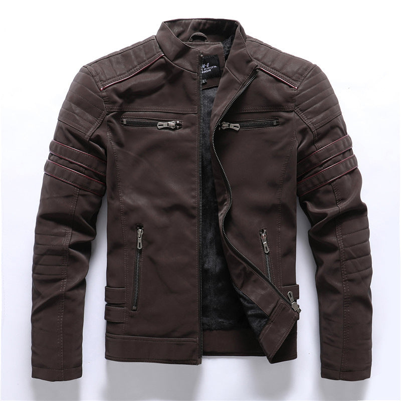 Franklin | Veste de motard zippée haut de gamme pour homme