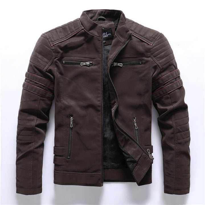 Franklin | Veste de motard zippée haut de gamme pour homme