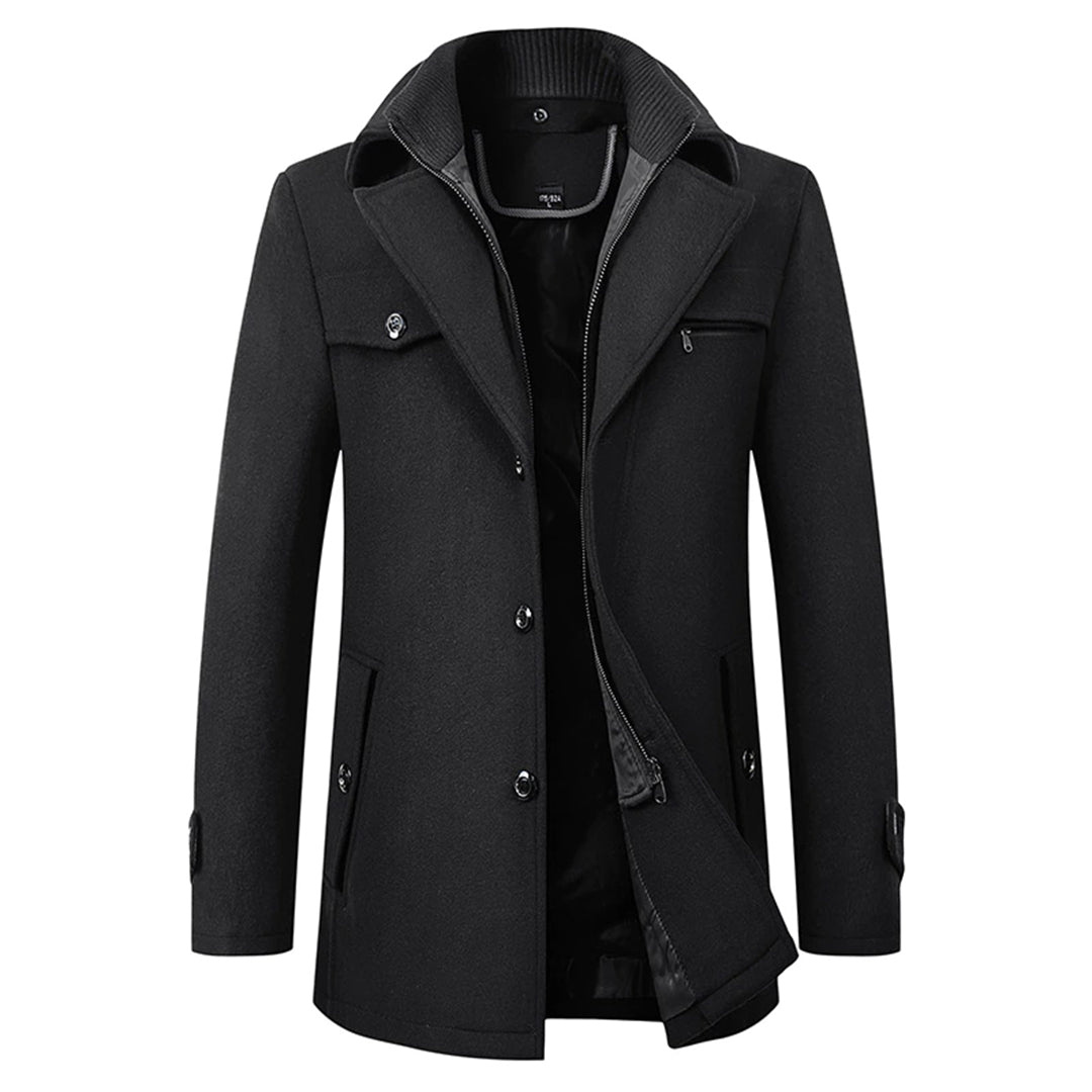 isidro | Blouson Bomber Classique avec Doublure Chaude pour Homme