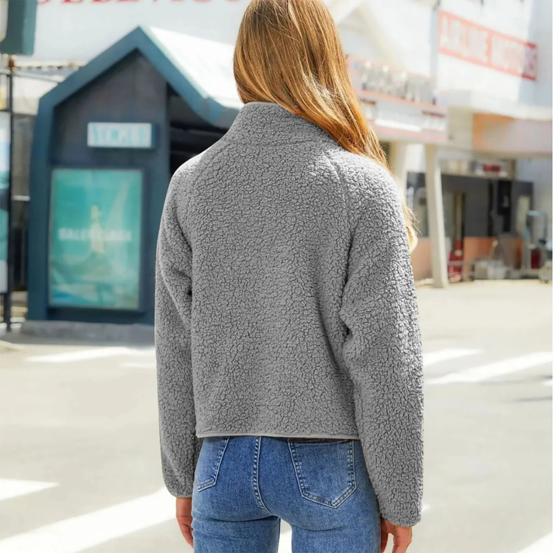 Louisa | Veste matelassée à manches longues chaudes pour femme