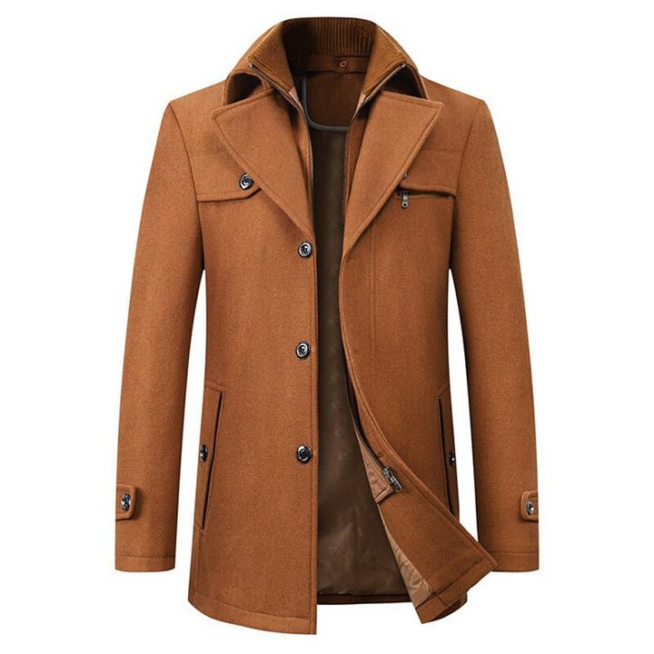 isidro | Blouson Bomber Classique avec Doublure Chaude pour Homme
