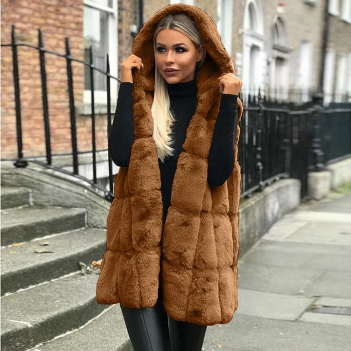 Vera | Gilet à Capuche avec Doublure Chaude pour Femme