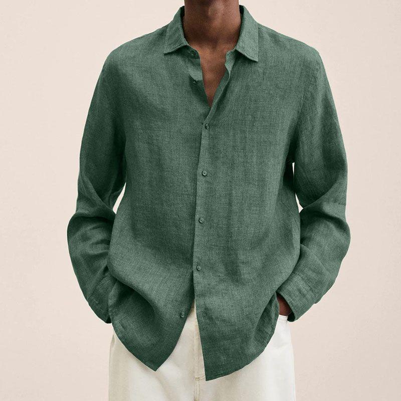 Giovanni | Chemise élégante en lin pour homme