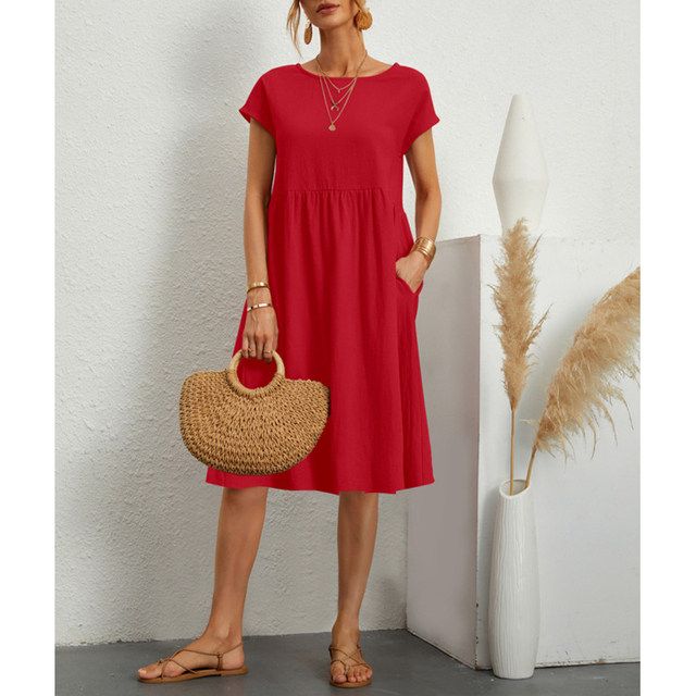 Josslyn | Robe Midi Florale Aérée pour Femmes