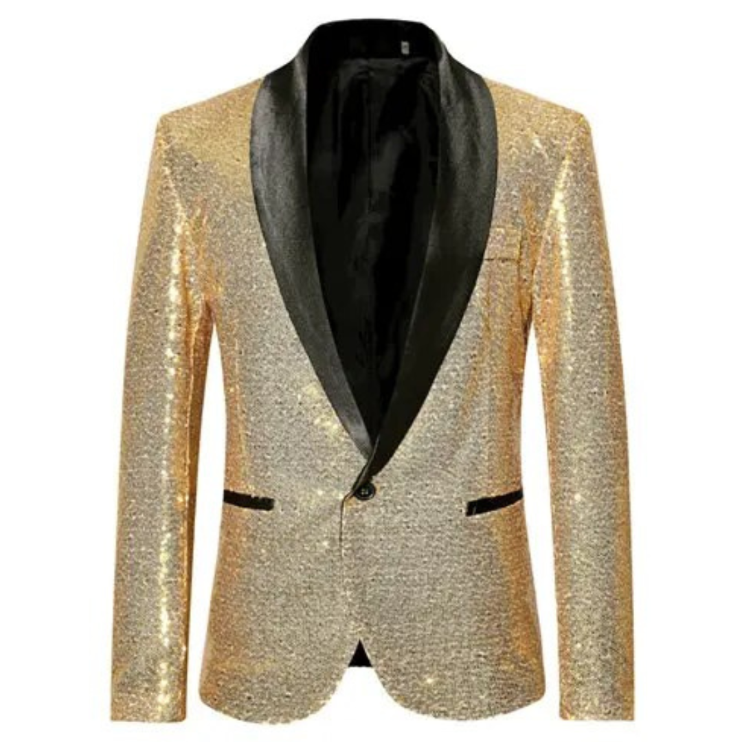 Gonzalov | Blazer à paillettes pour l’élégance du soir pour homme
