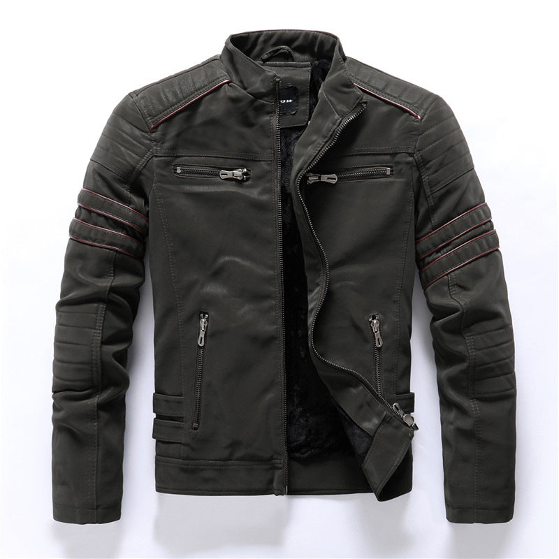 Franklin | Veste de motard zippée haut de gamme pour homme