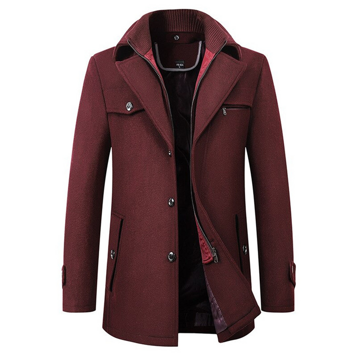 isidro | Blouson Bomber Classique avec Doublure Chaude pour Homme