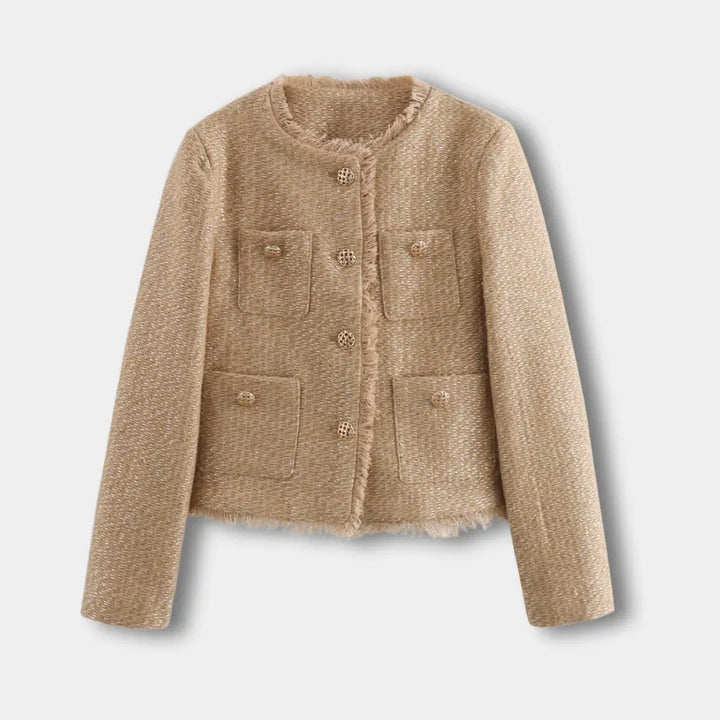 Ariane | Veste de mi-saison avec poches à rabat pour femme