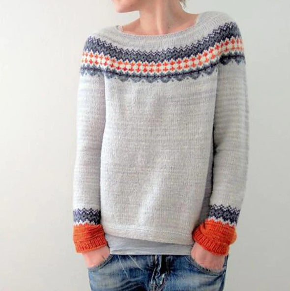 Kinslee | Pull Rétro au Style Intemporel pour Femmes
