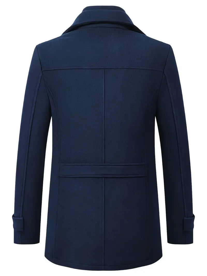 Dwayne | Long manteau trench élégant pour homme