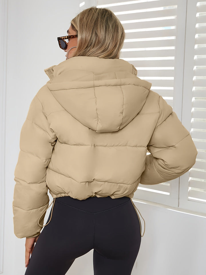Izabella | Veste courte de transition avec capuche pour femme