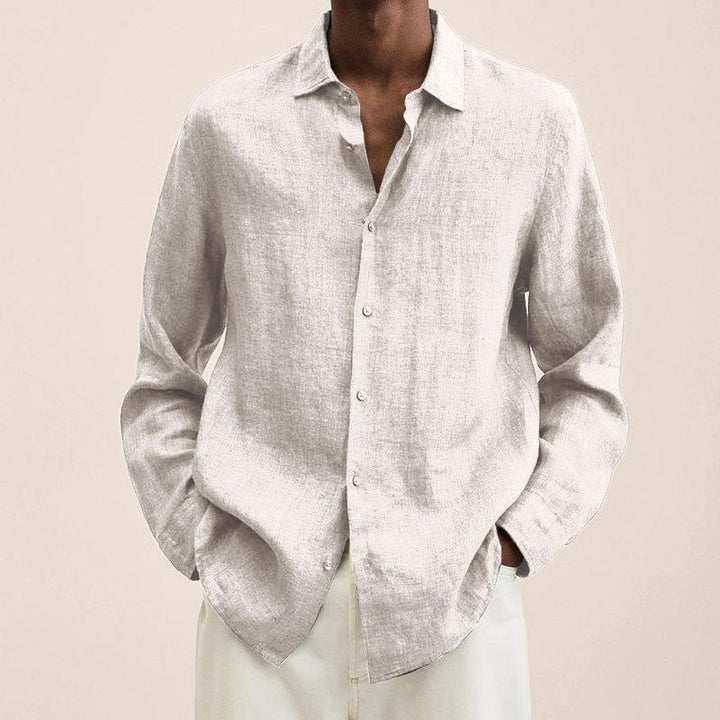 Giovanni | Chemise élégante en lin pour homme