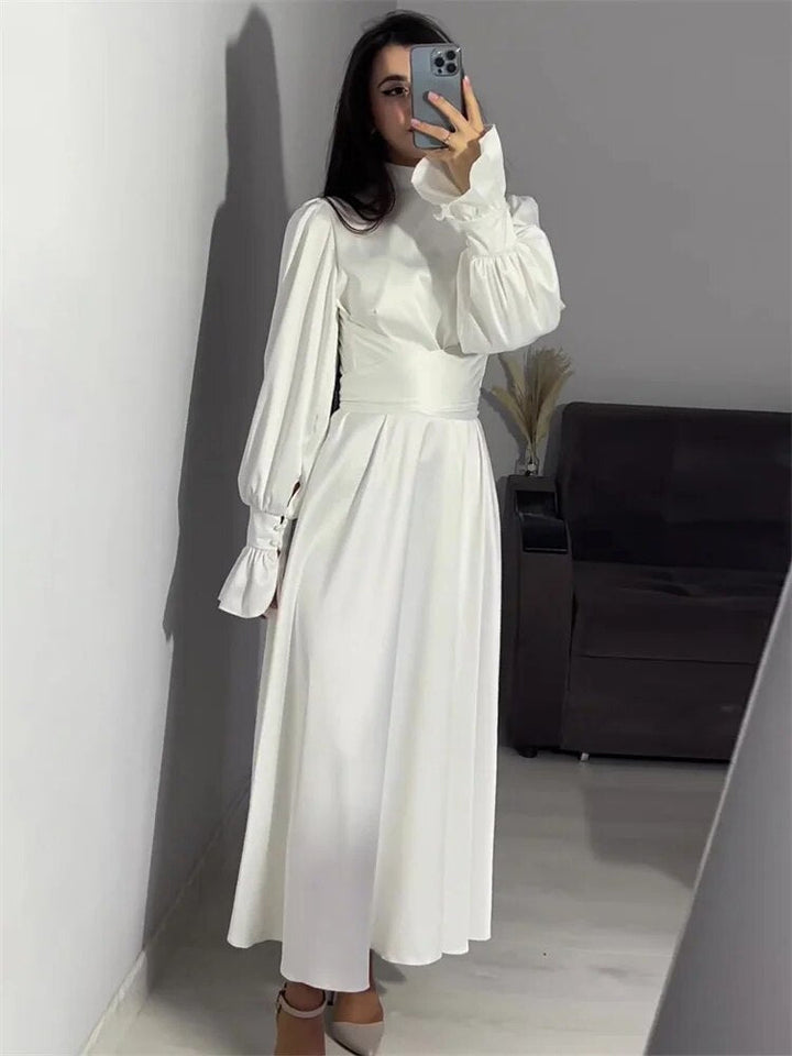 Mariela | Élégante Robe Maxi Majesté Émeraude pour Femmes