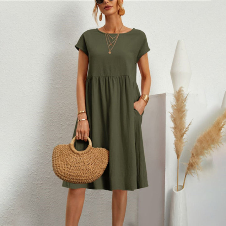 Emrie | Robe décontractée d'été ample avec tissu respirant pour femmes