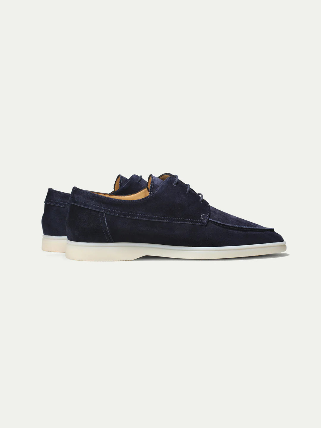 Mocassins en daim bleu foncé pour hommes