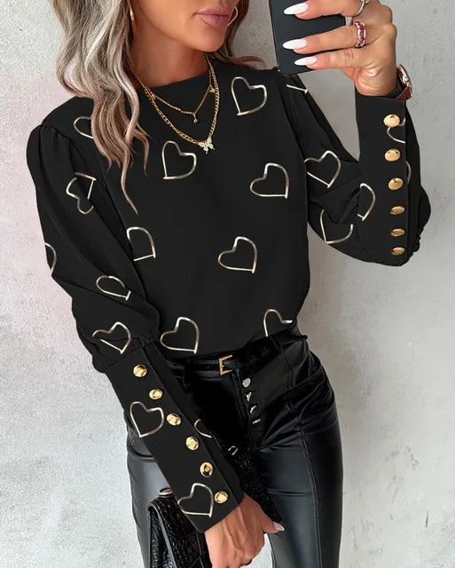 Lyla | Blouse à Boutons au Design Élégant pour Femme