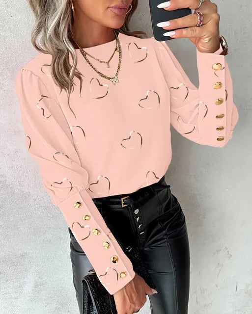 Lyla | Blouse à Boutons au Design Élégant pour Femme