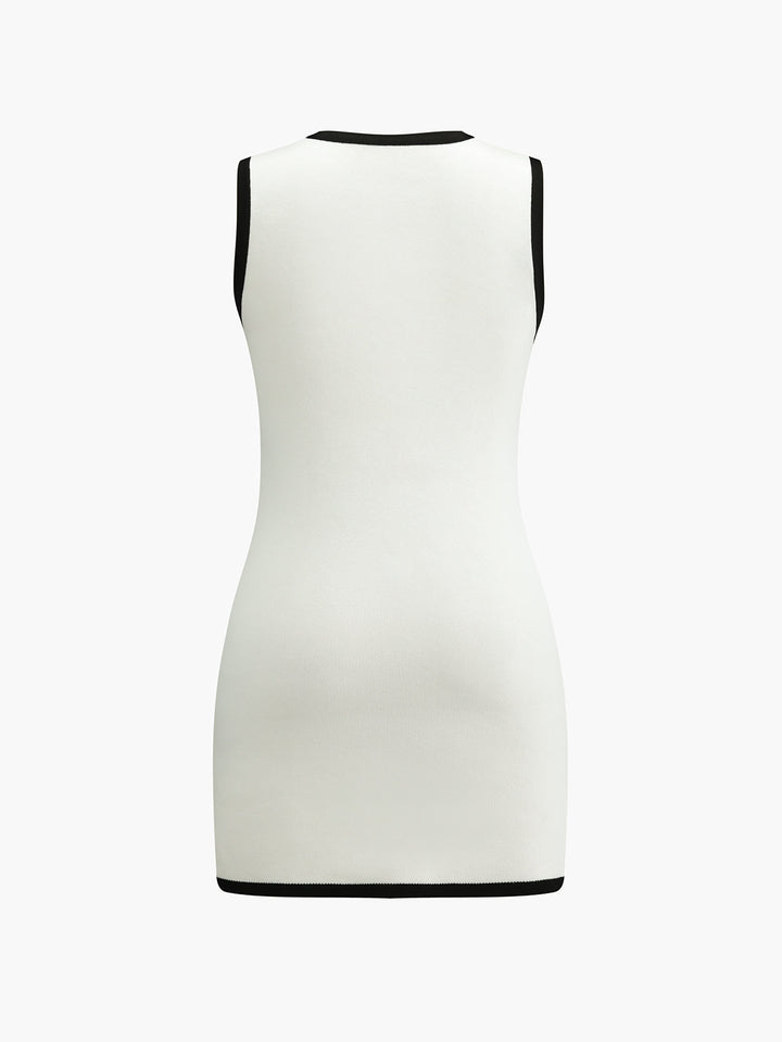 Anais | Robe Mini à Boutons Multicolore pour Femme