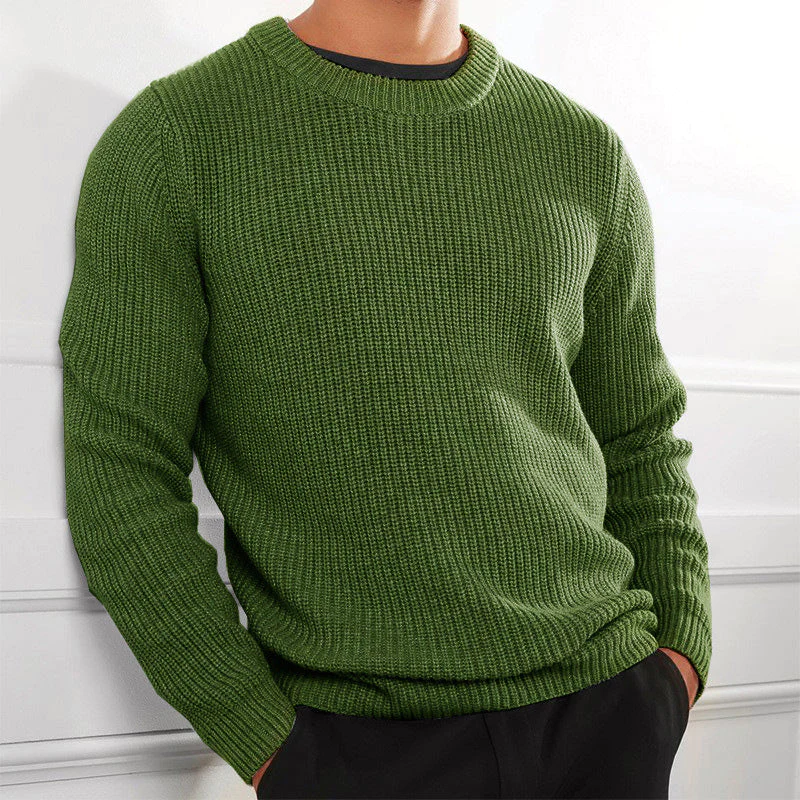 Zahir | Pull en maille basique pour l'automne pour homme