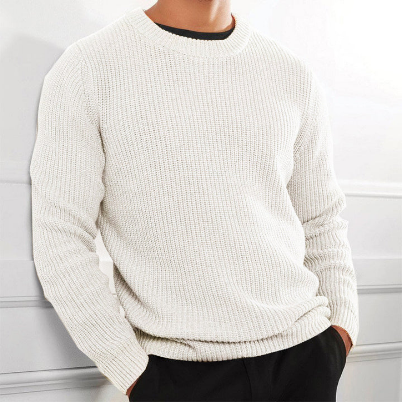Zahir | Pull en maille basique pour l'automne pour homme