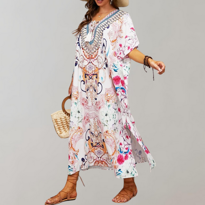 Nala | Caftan de plage grande taille pour femmes