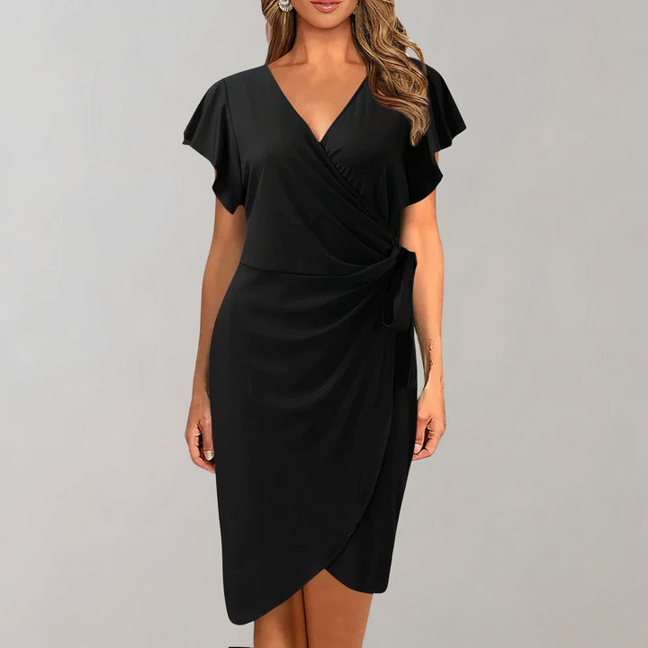 Arden | Robe portefeuille élégante au design sophistiqué et stylé pour femmes
