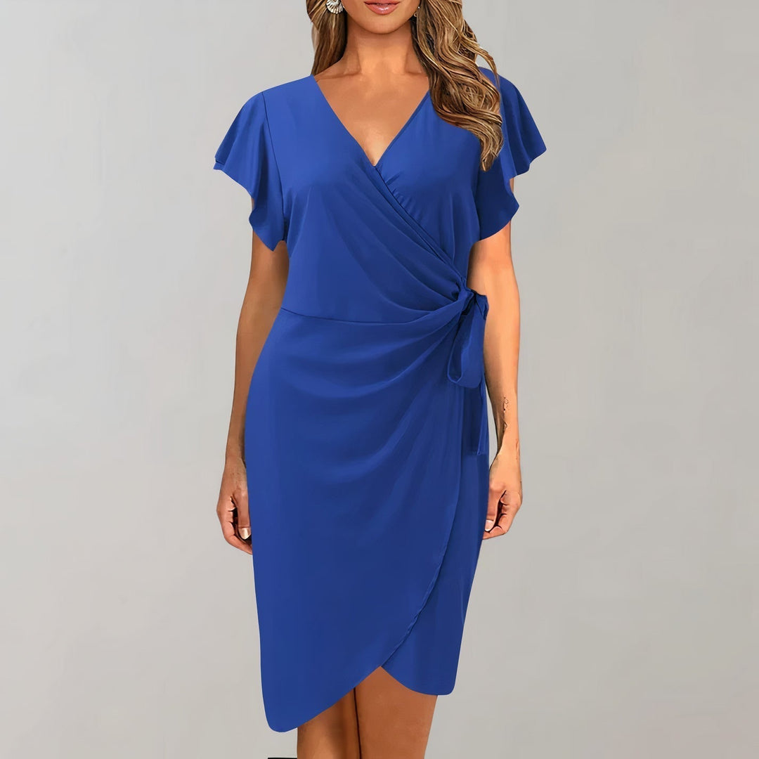 Arden | Robe portefeuille élégante au design sophistiqué et stylé pour femmes