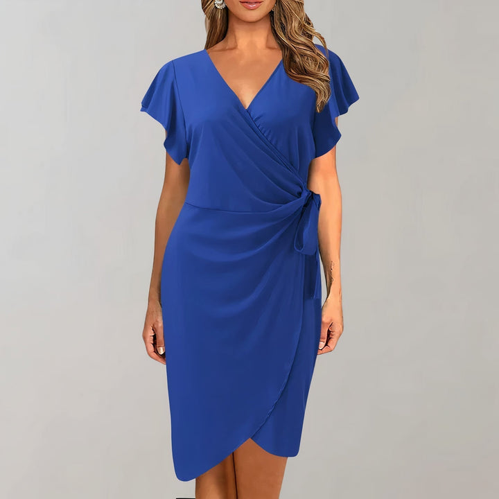 Arden | Robe portefeuille élégante au design sophistiqué et stylé pour femmes