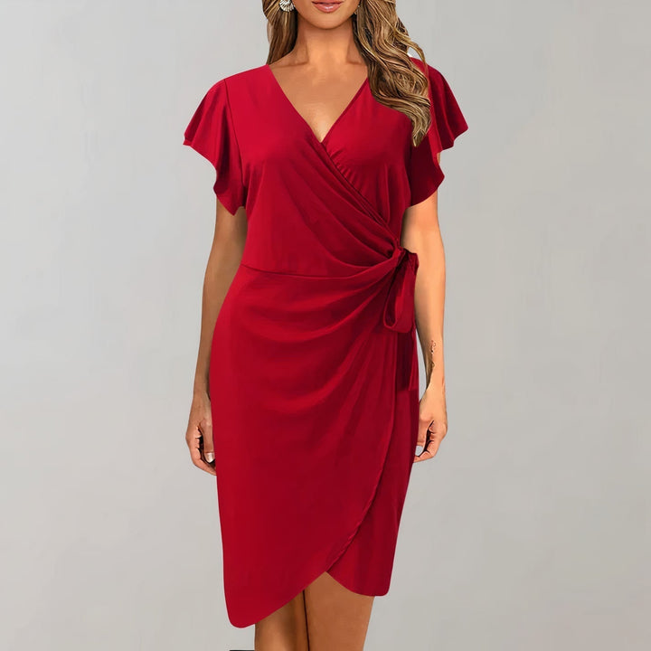 Arden | Robe portefeuille élégante au design sophistiqué et stylé pour femmes
