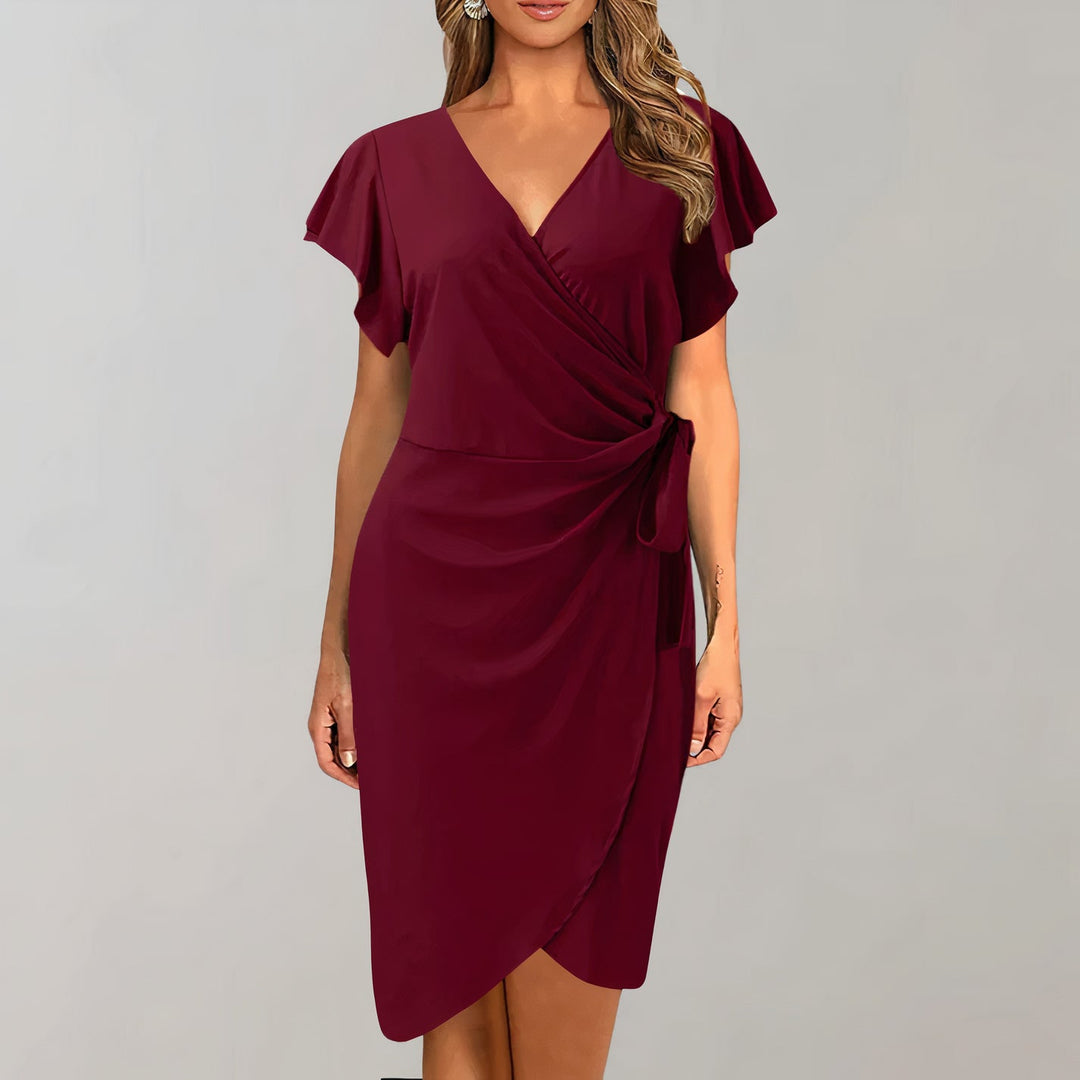 Arden | Robe portefeuille élégante au design sophistiqué et stylé pour femmes