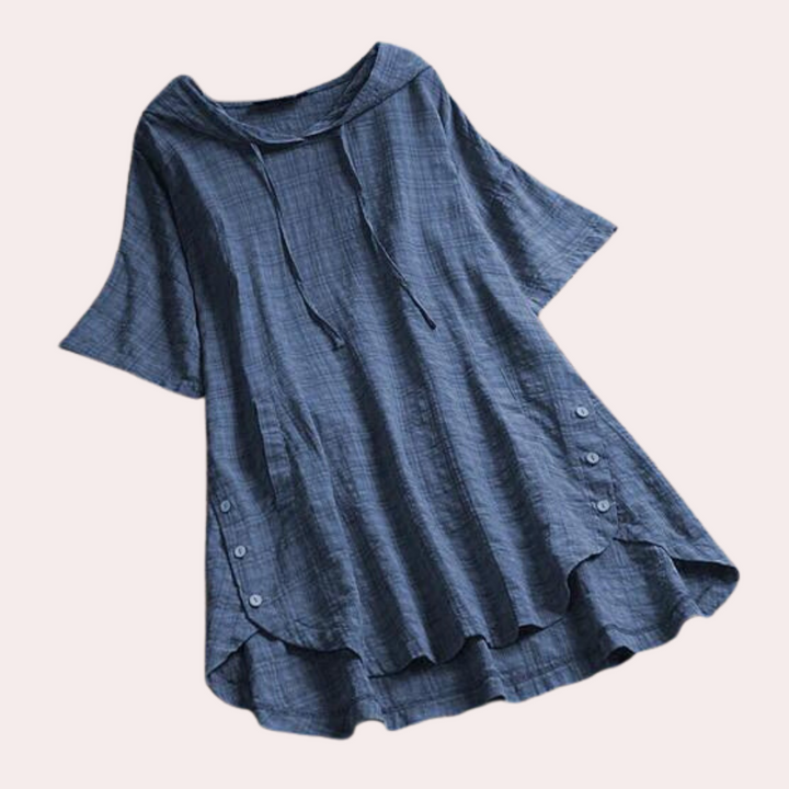 Vania | Blouse Élégante et Stylée pour Femmes avec Design Drapé Doux