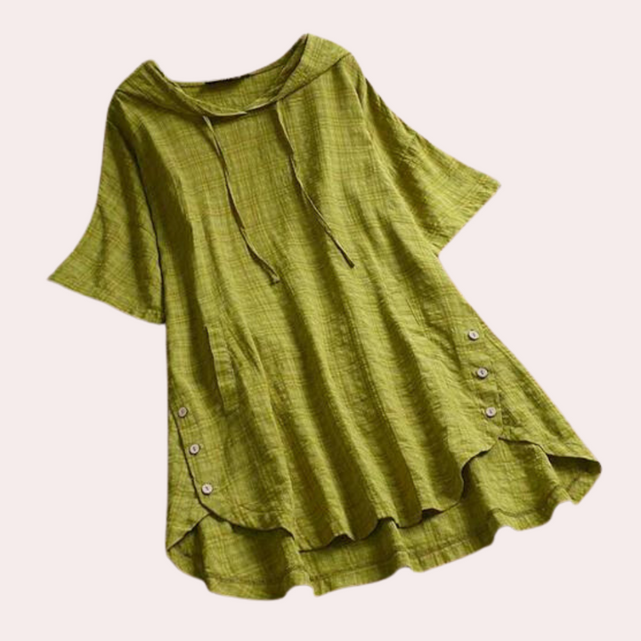 Vania | Blouse Élégante et Stylée pour Femmes avec Design Drapé Doux