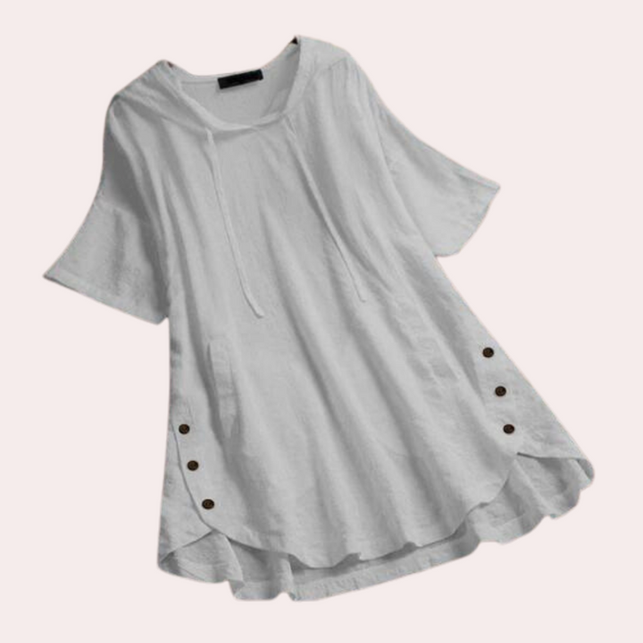 Vania | Blouse Élégante et Stylée pour Femmes avec Design Drapé Doux