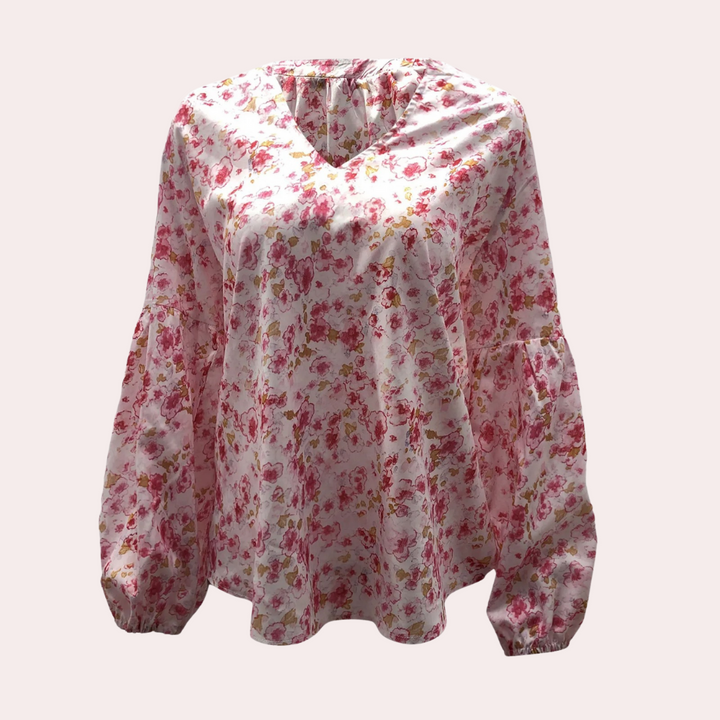 Samaira | Blouse d'été à imprimé floral pour femme