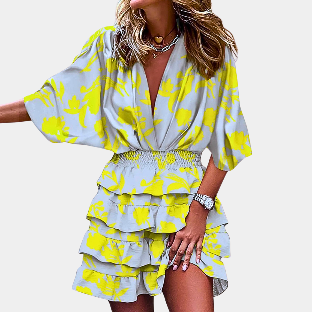 Tamia | Robe élégante et fluide au design sophistiqué pour femmes