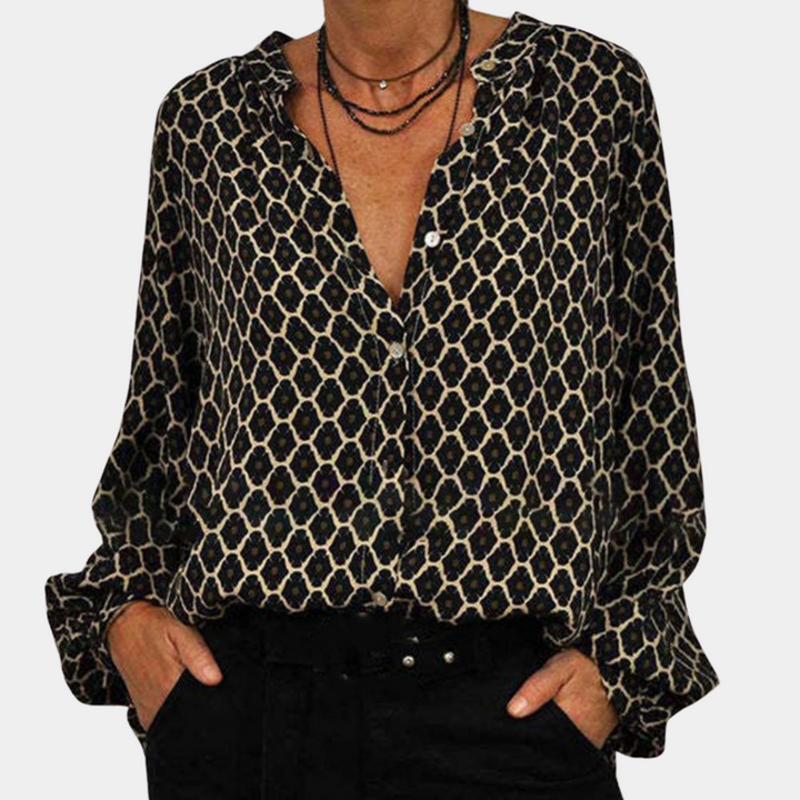 Zarah | Blouse Douce et Confortable à Coupe Décontractée pour Femmes