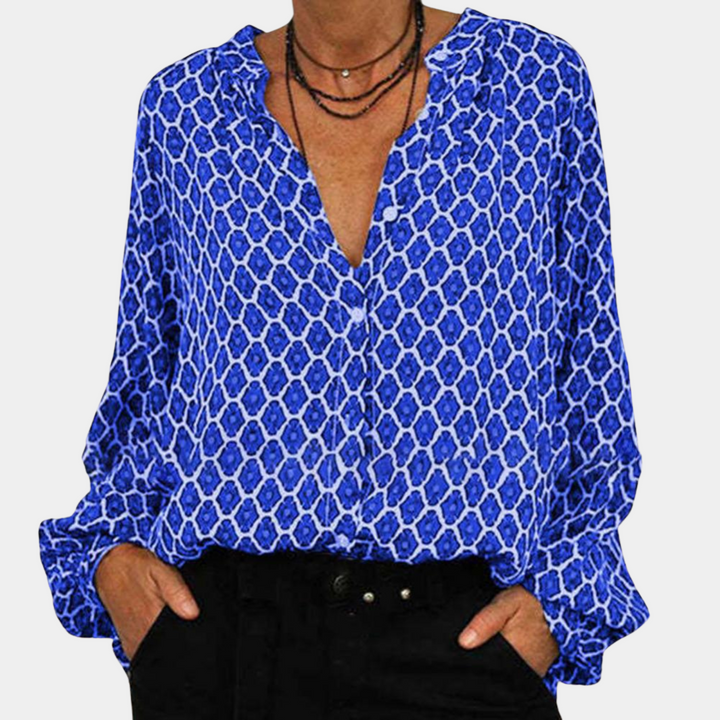 Zarah | Blouse Douce et Confortable à Coupe Décontractée pour Femmes