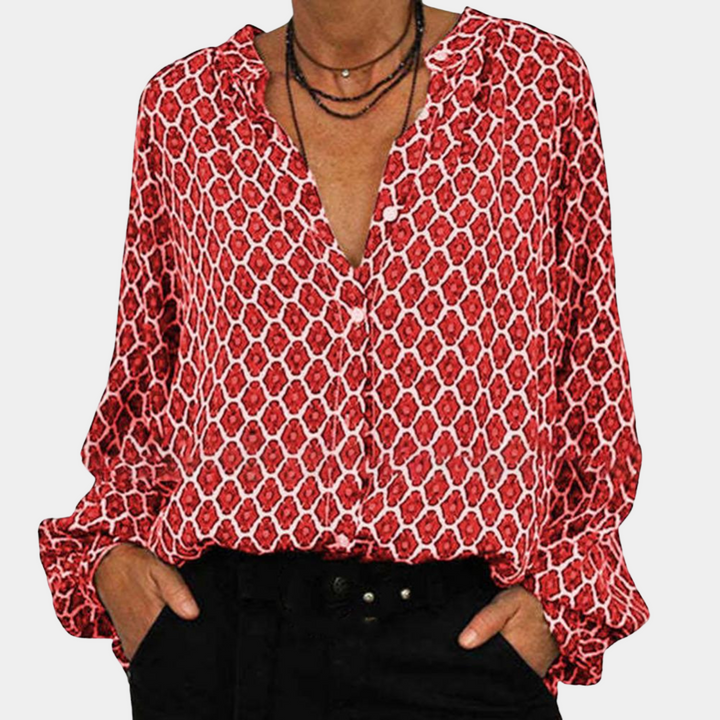 Zarah | Blouse Douce et Confortable à Coupe Décontractée pour Femmes