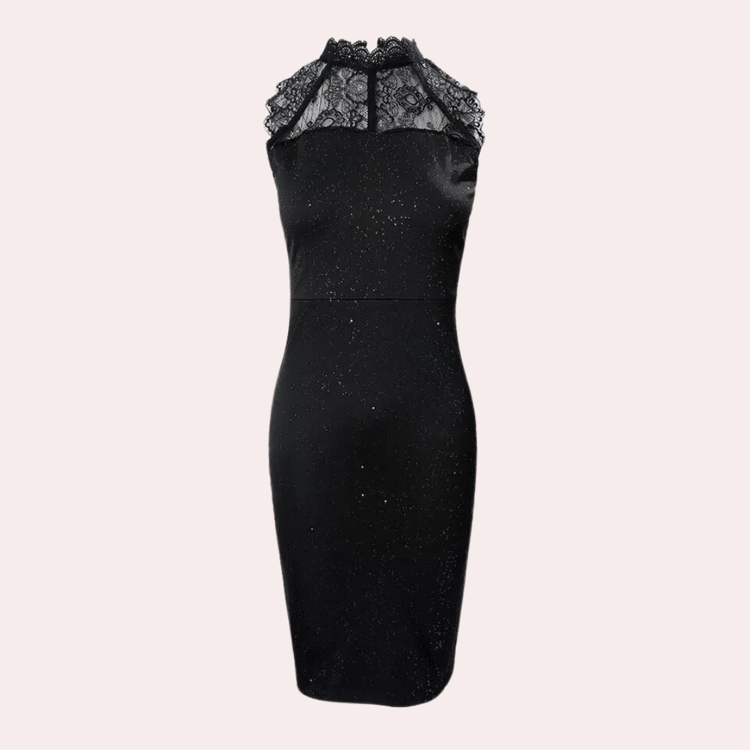 Lori | Robe en Dentelle Pailletée avec Détail Élégant pour Femme