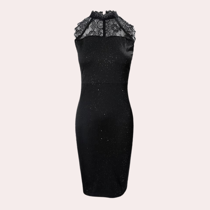Lori | Robe en Dentelle Pailletée avec Détail Élégant pour Femme