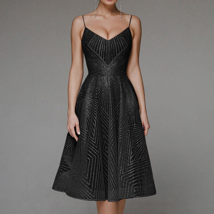 Nika | Robe élégante à silhouette moderne pour femme