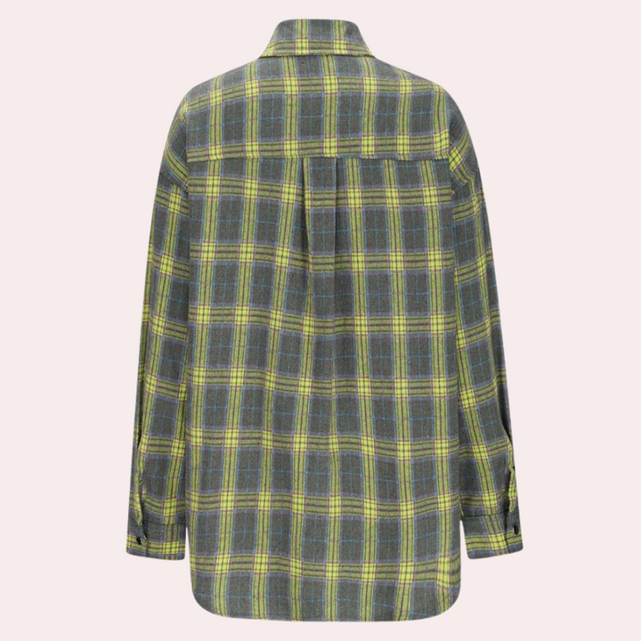 Billie | Chemise à manches longues à carreaux pour femmes