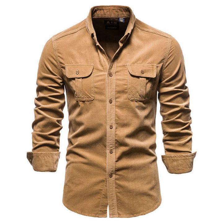 Conor | Chemise intemporelle en velours côtelé pour hommes