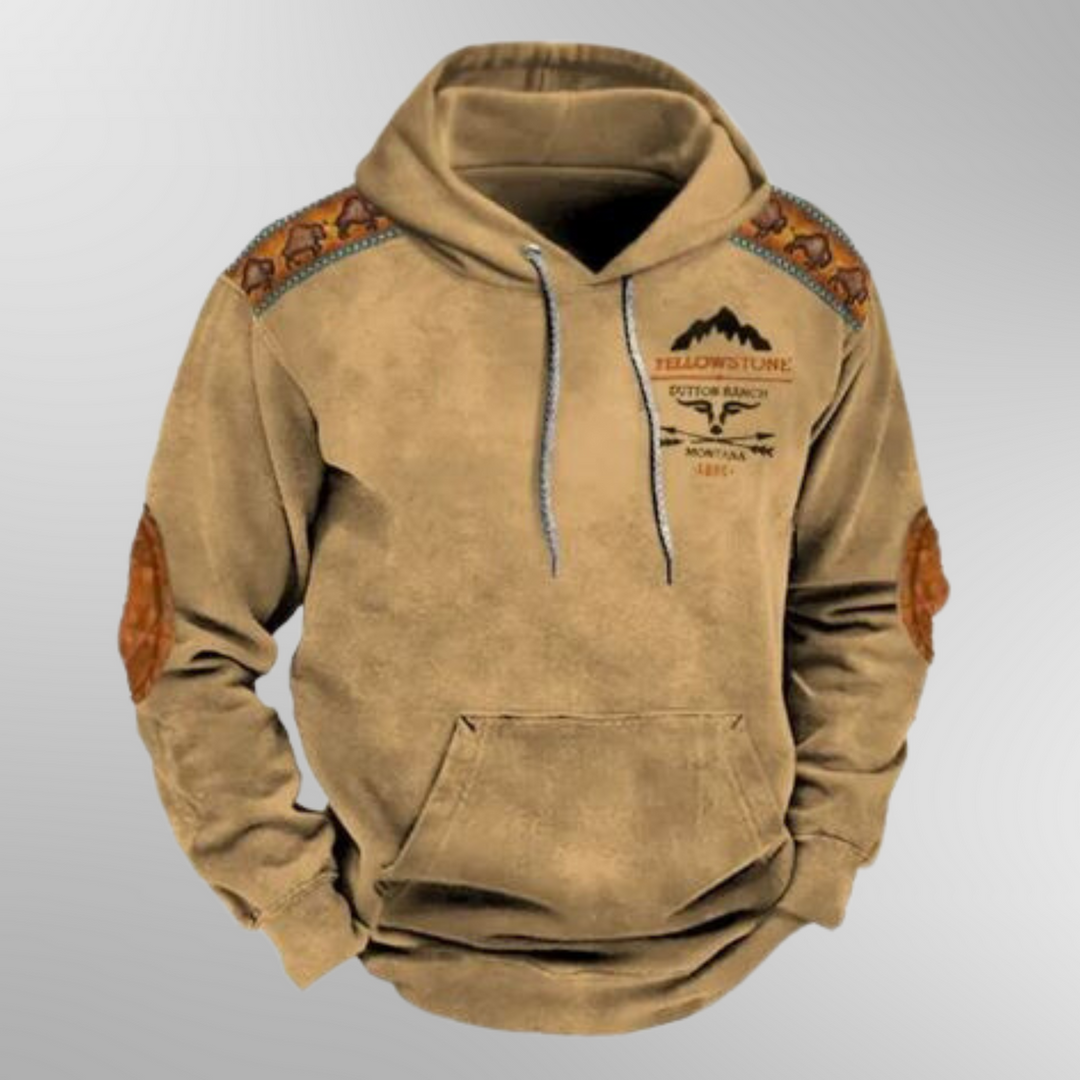 Harold | Sweat à capuche d'automne en tissu confortable pour hommes
