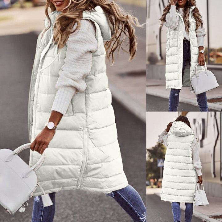 Wednesday | Gilet long chaud pour l’hiver pour femme